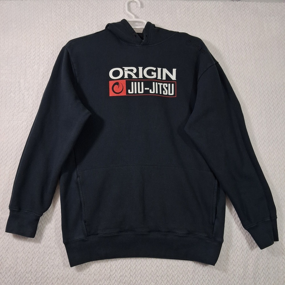 Origin Jiu-Jitsu The 100 Kilo Hoodie Mens XL Black.